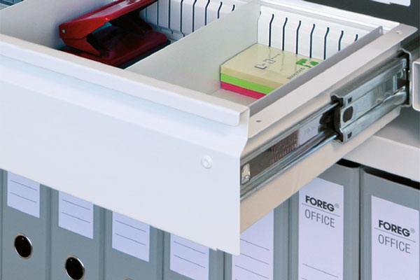 Büroregal Schublade